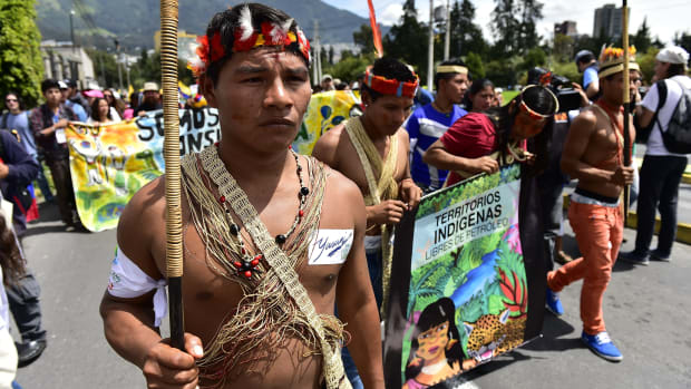 yasuni amazon ecuador protest climate