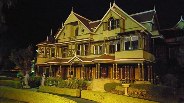 The Winchester Mystery House in San Jose, California.