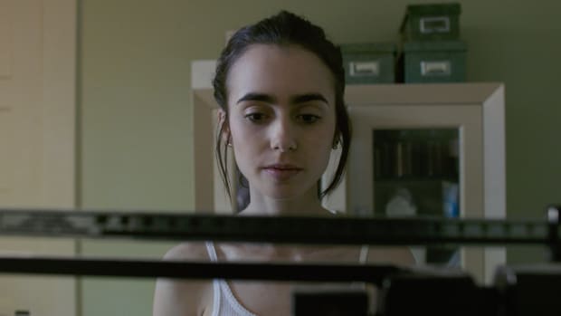 Lily Collins in Netflix's To the Bone.