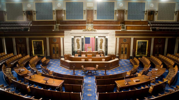 The United States House of Representatives chamber.