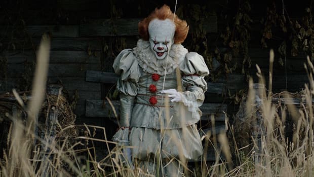 Pennywise the clown in the 2017 film It.