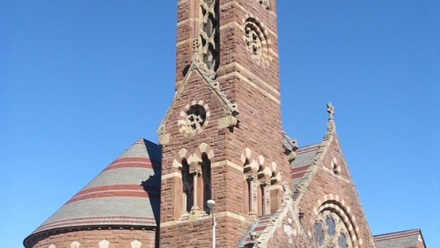 The South Congregational Church in Springfield, Massachusetts.