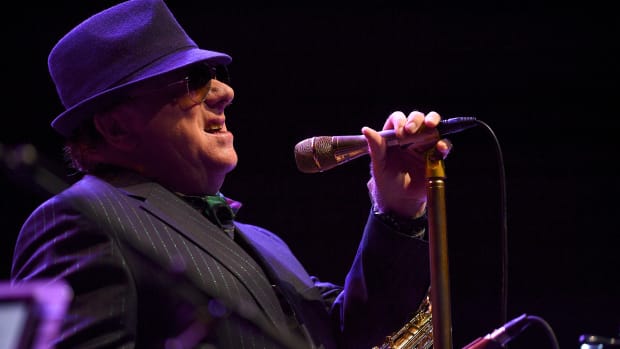 Van Morrison performs during the 18th Annual Americana Music Festival & Conference at Ascend Amphitheater on September 14th, 2017, in Nashville, Tennessee.