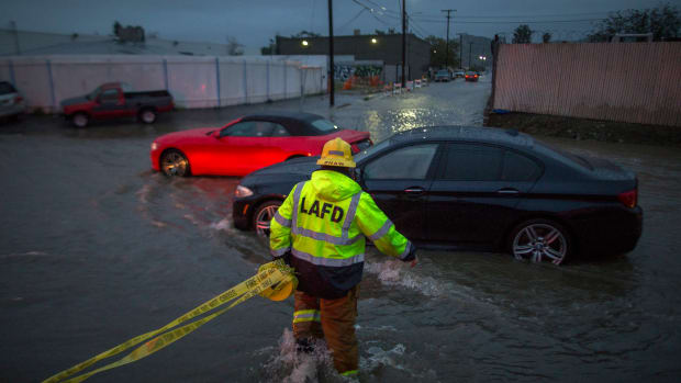 The storm that hit Southern California on February 17th, 2017, which caused widespread flash floods, was the most powerful the region had faced in six years.