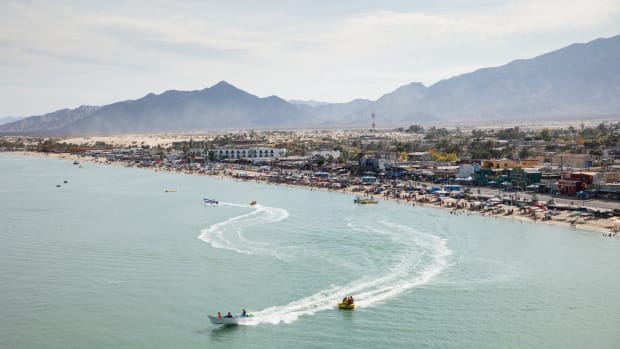 San Felipe is a popular local tourist town located in the Gulf of California in the Mexican state of Baja.