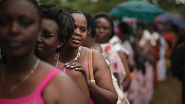 Women in Kigali, Rwanda.