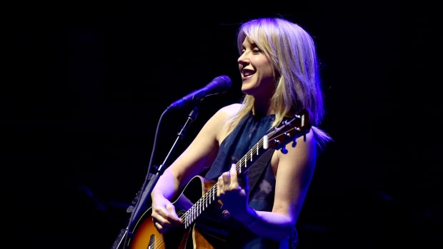 Musician Liz Phair performs at The Theatre at Ace Hotel on March 26th, 2016, in Los Angeles, California.