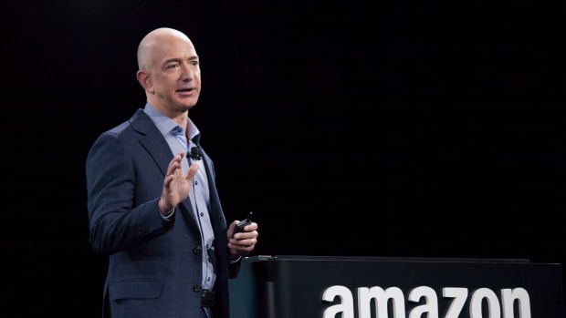 Amazon.com founder and Chief Executive Officer Jeff Bezos.