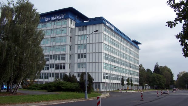 A Foxconn factory in the Czech Republic.