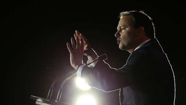 Senator Mike Lee speaks at the Republican Leadership Conference on May 30th, 2014, in New Orleans, Louisiana.