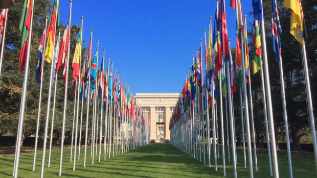 The United Nations offices in Geneva, Switzerland.
