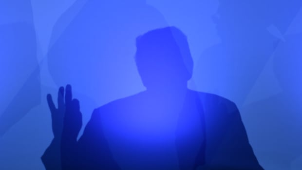 President Donald Trump casts a shadow in Brussels on July 12th, 2018.