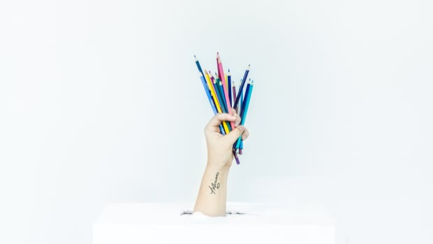 Creativity microdosing pencils art