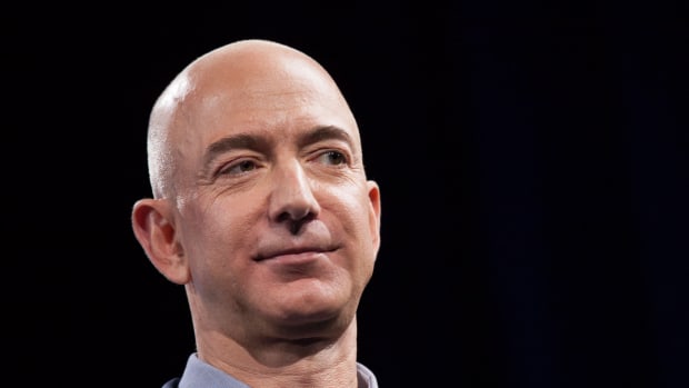 Amazon.com founder and chief executive Jeff Bezos.