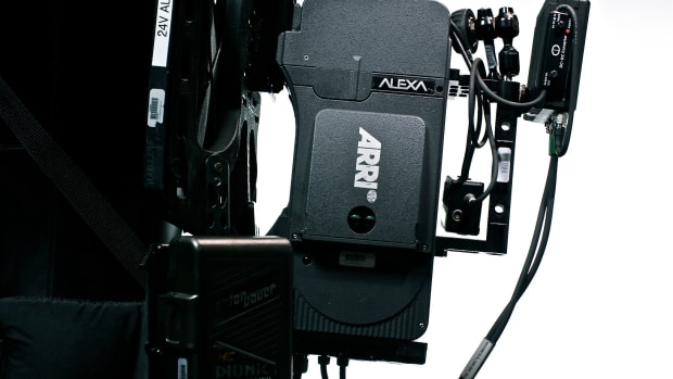 Film camera.