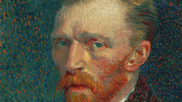 Vincent van Gogh's self-portrait.