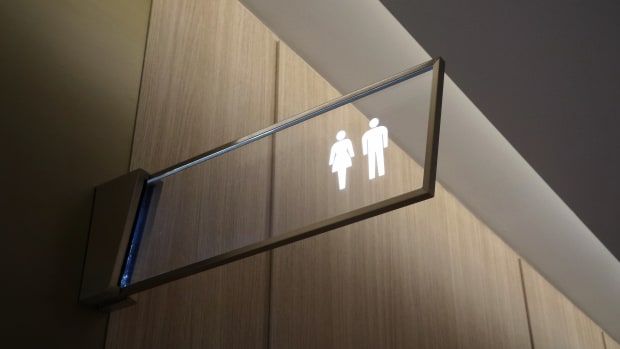 men women gender bathroom