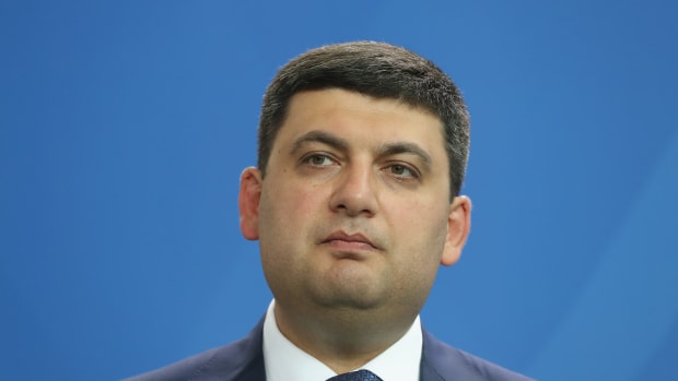 Ukrainian Prime Minister Volodymyr Groysman.