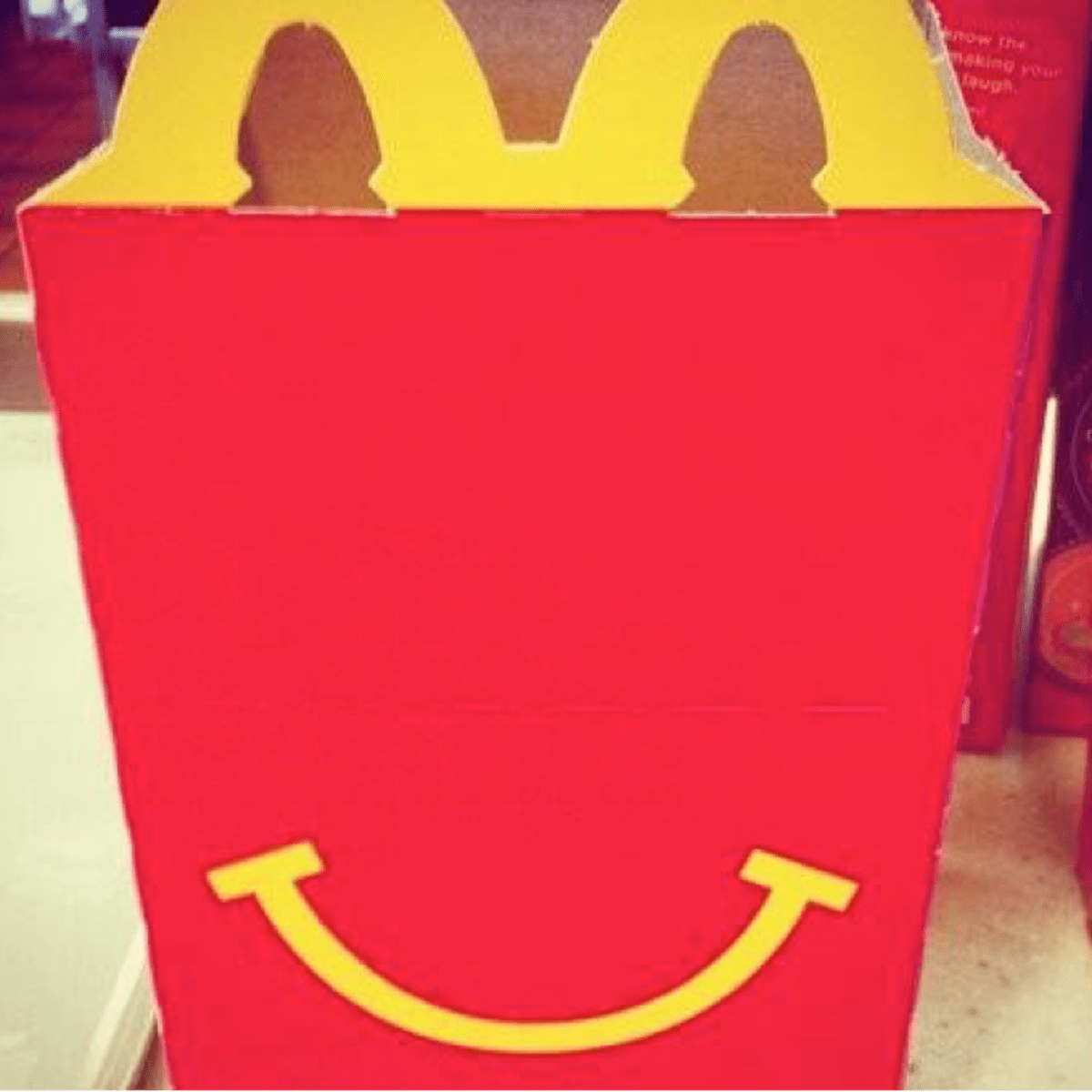 mcdonalds happy meal smile logo