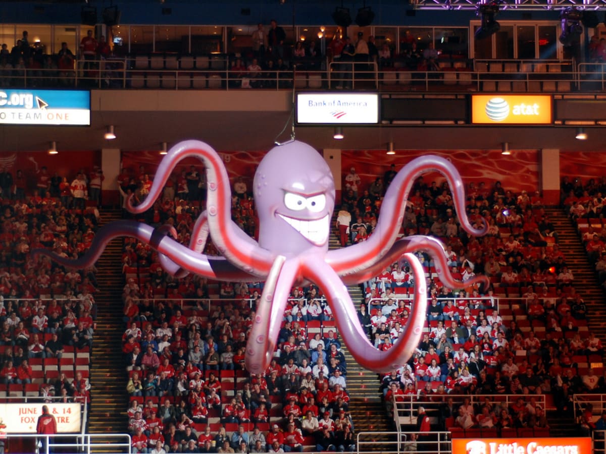 Octopi to fly when fans bid goodbye this weekend to Joe Louis Arena