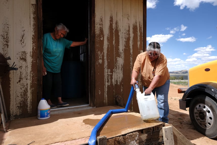 Drought Intensifies the Navajo Nation's Ongoing Water Shortage (in