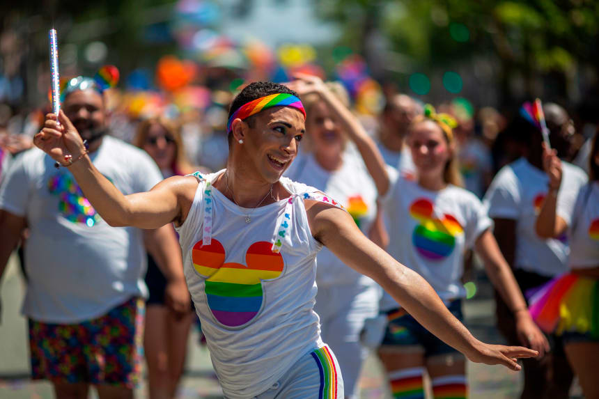 gay pride day disney 2021
