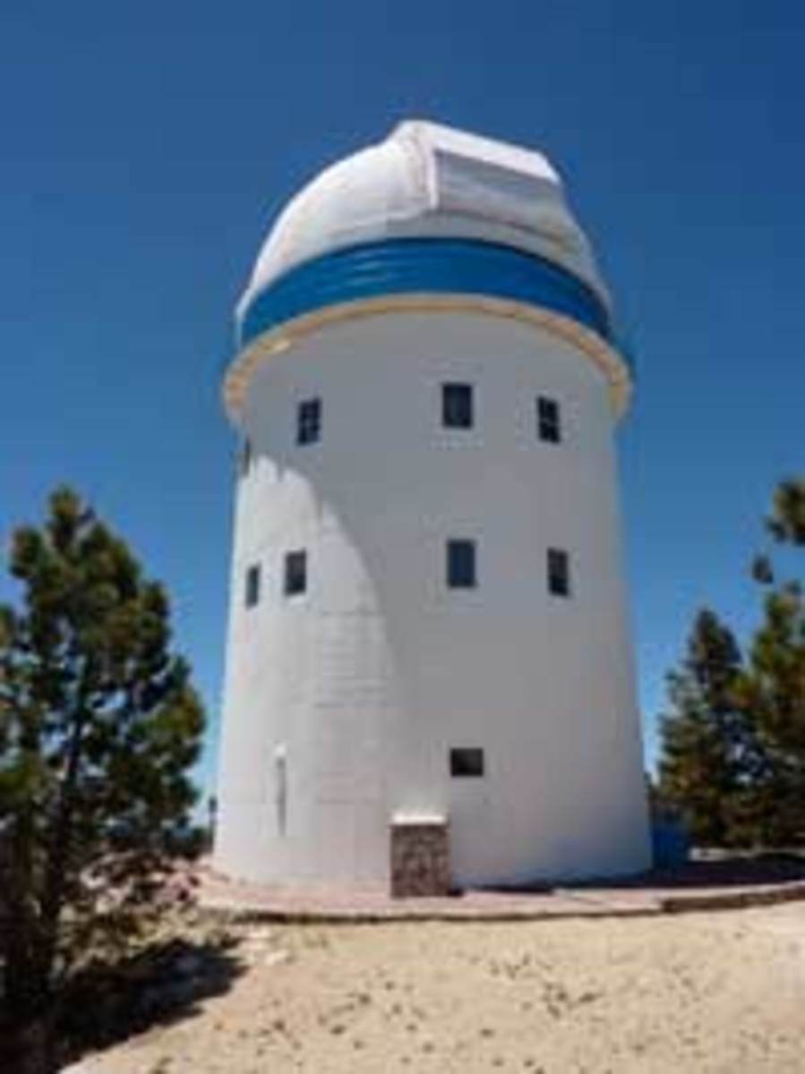 The astronomical observatory has a 2.12-meter lens and is managed by the National Autonomous University of Mexico. (Kristian Beadle)