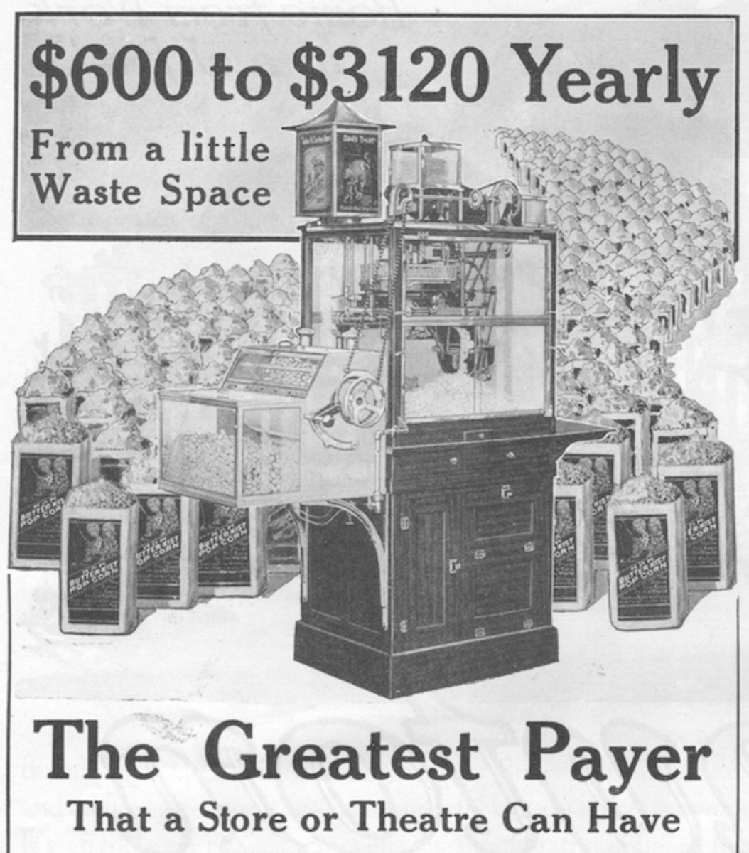 1919 Pop Science butter kist ad