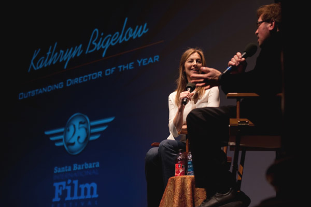 Kathryn Bigelow at the Santa Barbara International Film Festival two weeks before winning an Oscar for Best Director for The Hurt Locker (PHOTO: ASPEN ROCK/SHUTTERSTOCK)