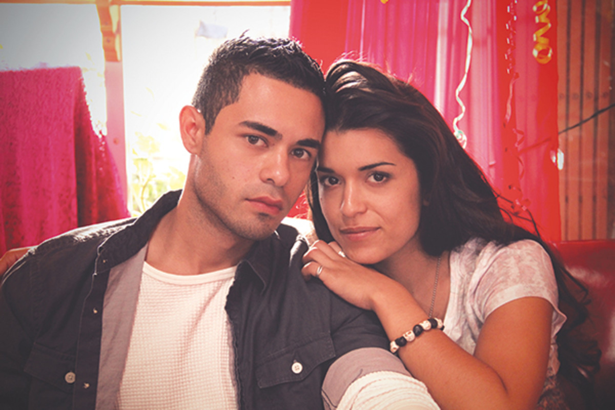 East Los High's Maya and Jacob look good—but will they do the right thing? More important: Will viewers? (PHOTO: COURTESY OF POPULATION MEDIA CENTER)