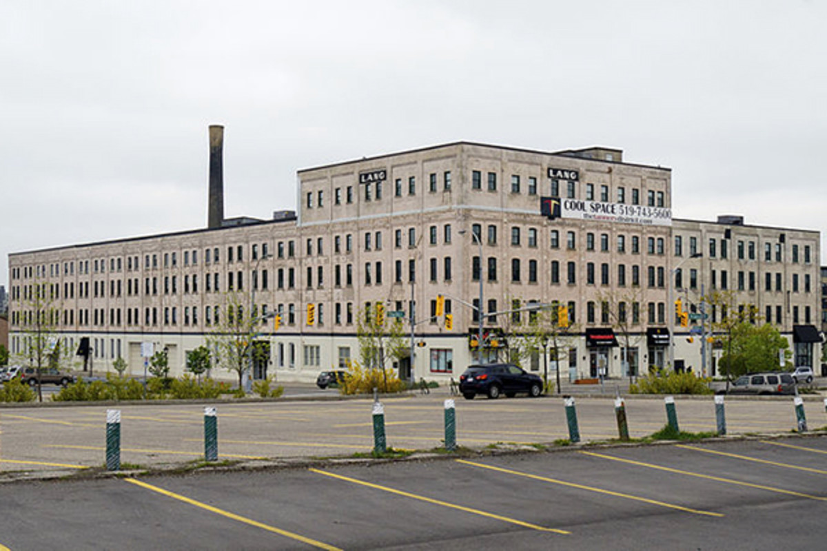 The former Lang Tannery building, now used as hub for digital media companies, in Kitchener, Ontario. (PHOTO: JUSTSOMEPICS/WIKIMEDIA COMMONS)
