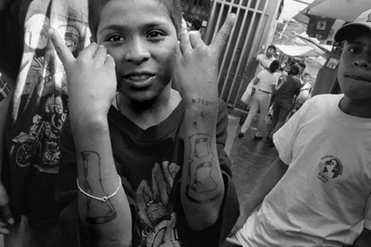Young gang recruits in Guatemala. (PHOTO: UNITED STATES AGENCY FOR INTERNATIONAL DEVELOPMENT)