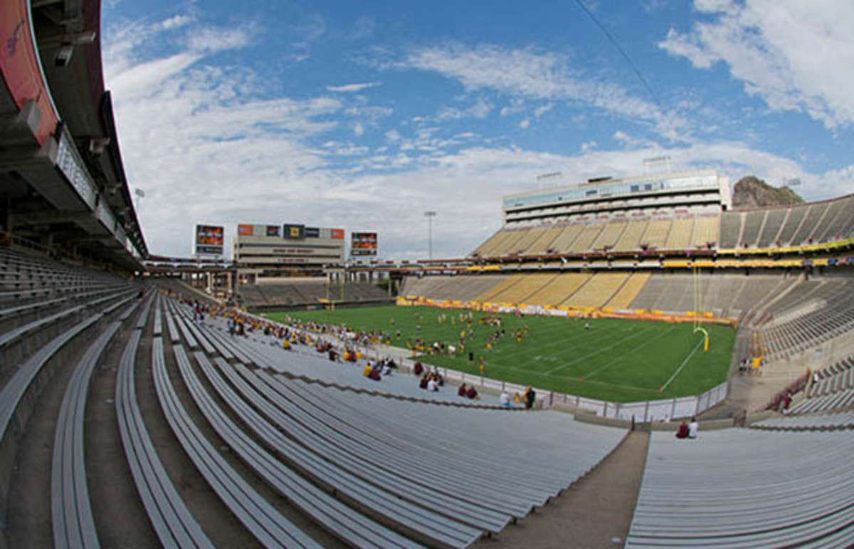Arizona State University's Sun Devil Stadium. (Photo: John M. Quick/Flickr)