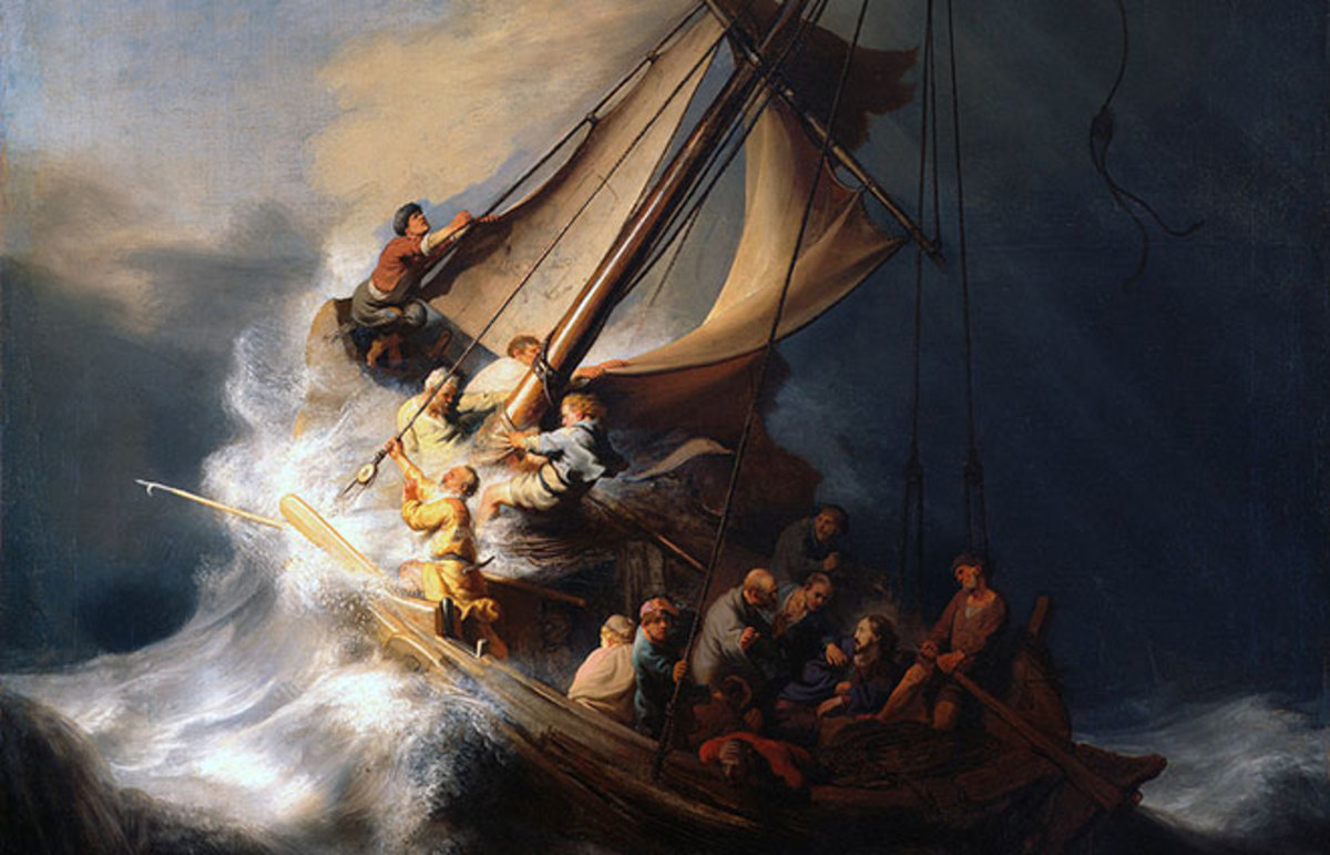 In 1990, Rembrandt's The Storm on the Sea of Galilee was stolen from the Isabella Stewart Gardner Museum in Boston, Massachusetts. (Photo: Wikimedia Commons)