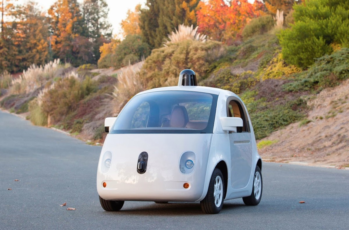 One of Google's latest self-driving car prototypes. (Photo: Google)