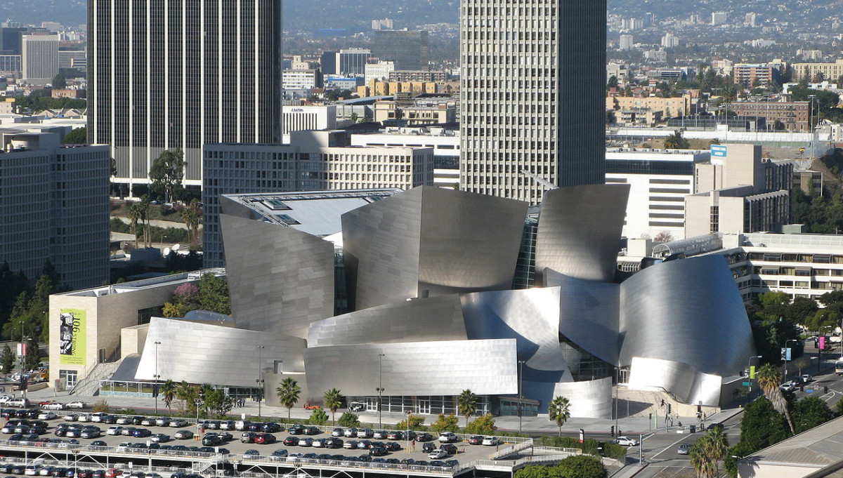 Walt Disney Concert Hall, home of the Los Angeles Philharmonic. (Photo: Geographer/Wikimedia Commons)