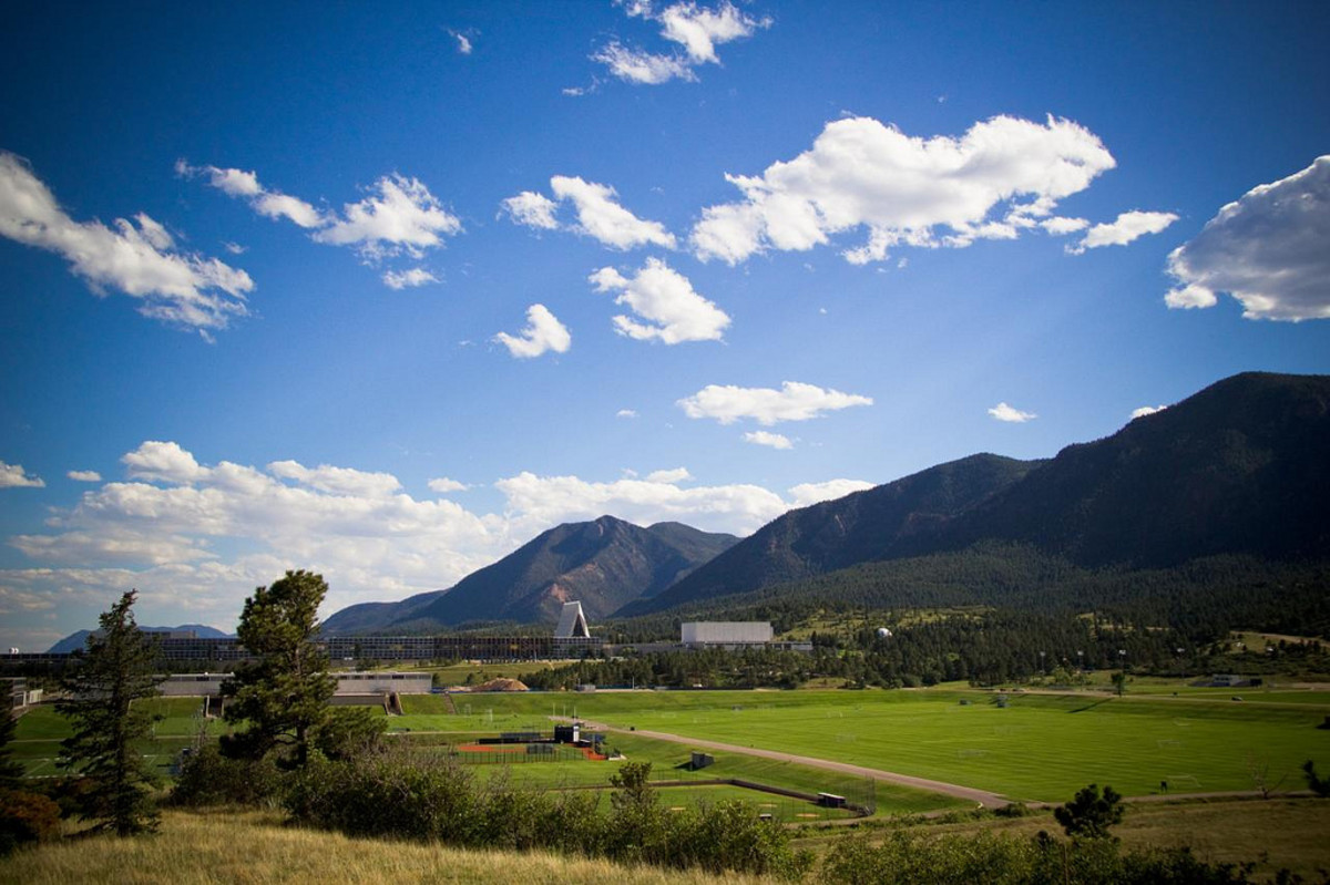 The campus of the United States Air Force Academy. (Photo: branditressler/Flickr)