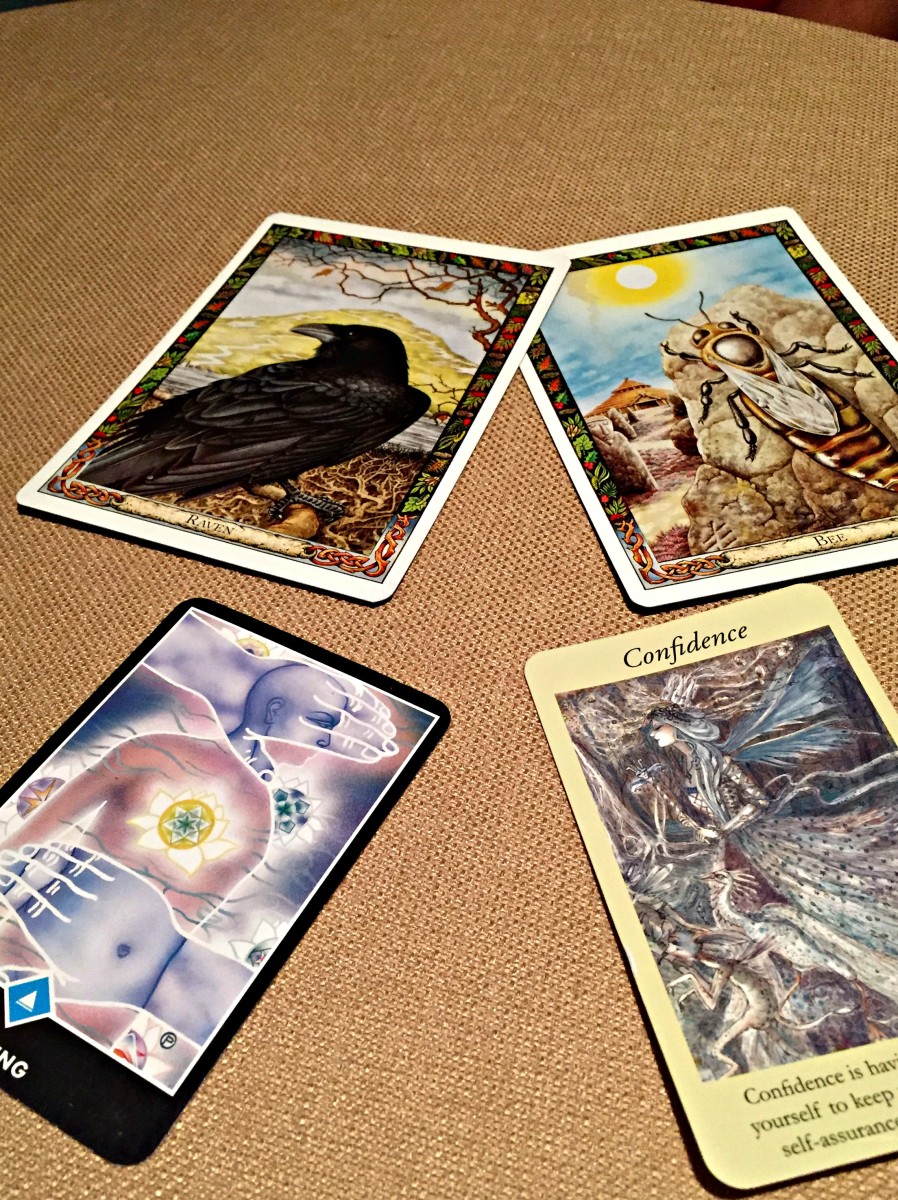 My selected Tarot cards. (Photo: Max Ufberg)