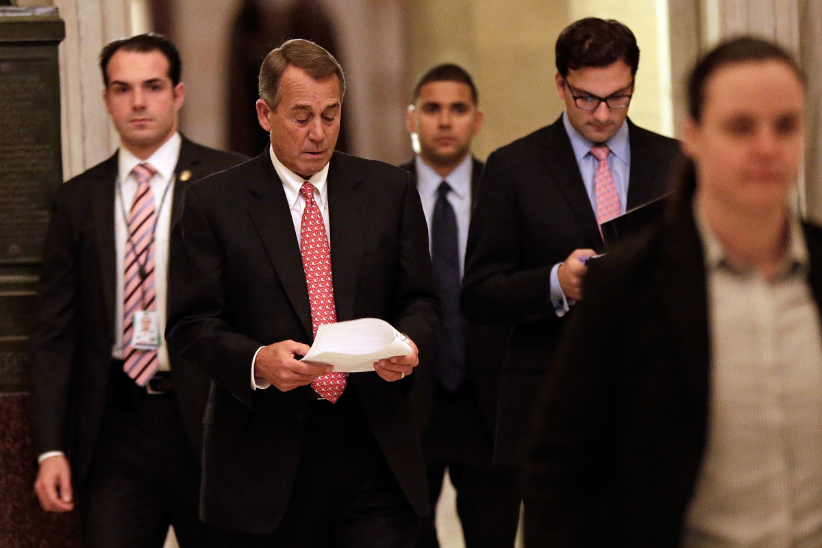 Former Speaker of the House John Boehner. (Photo: Win McNamee/Getty Images)