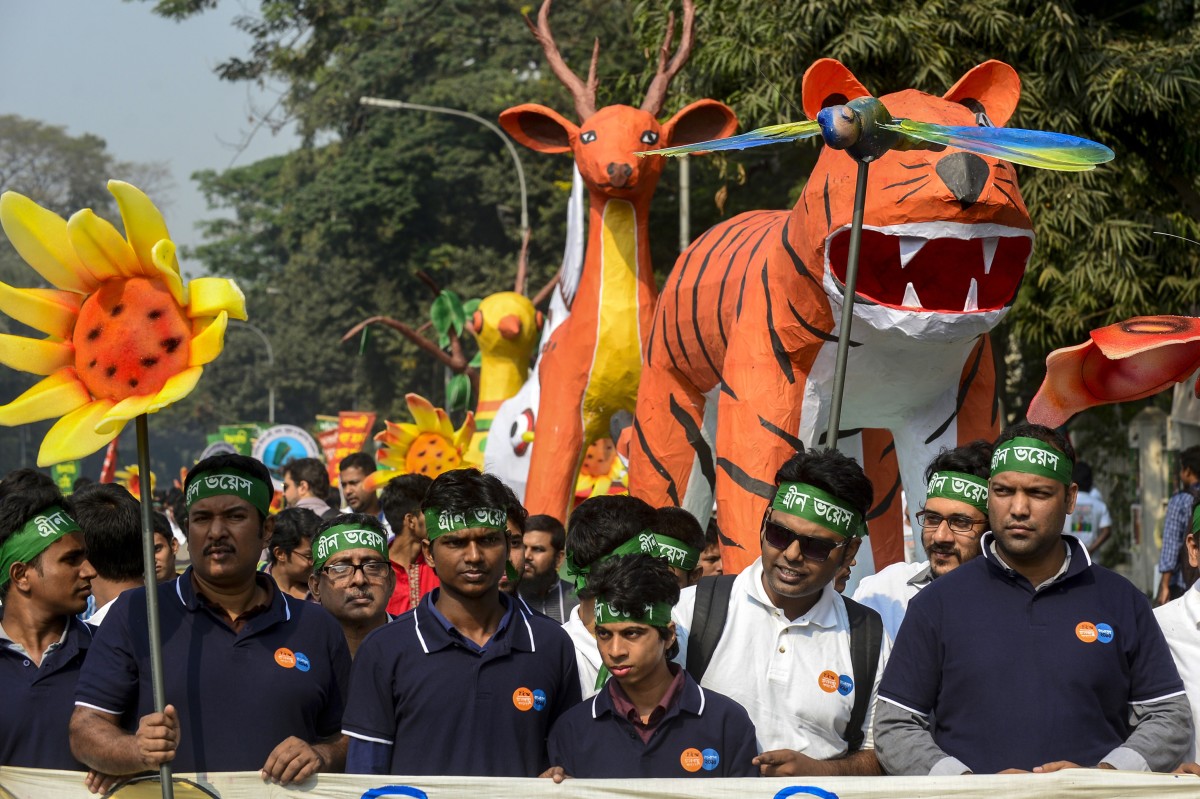 climate march dhaka