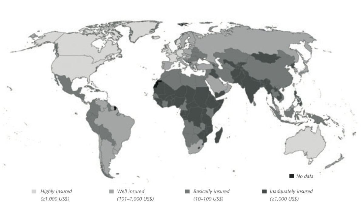 map insurance climate risk