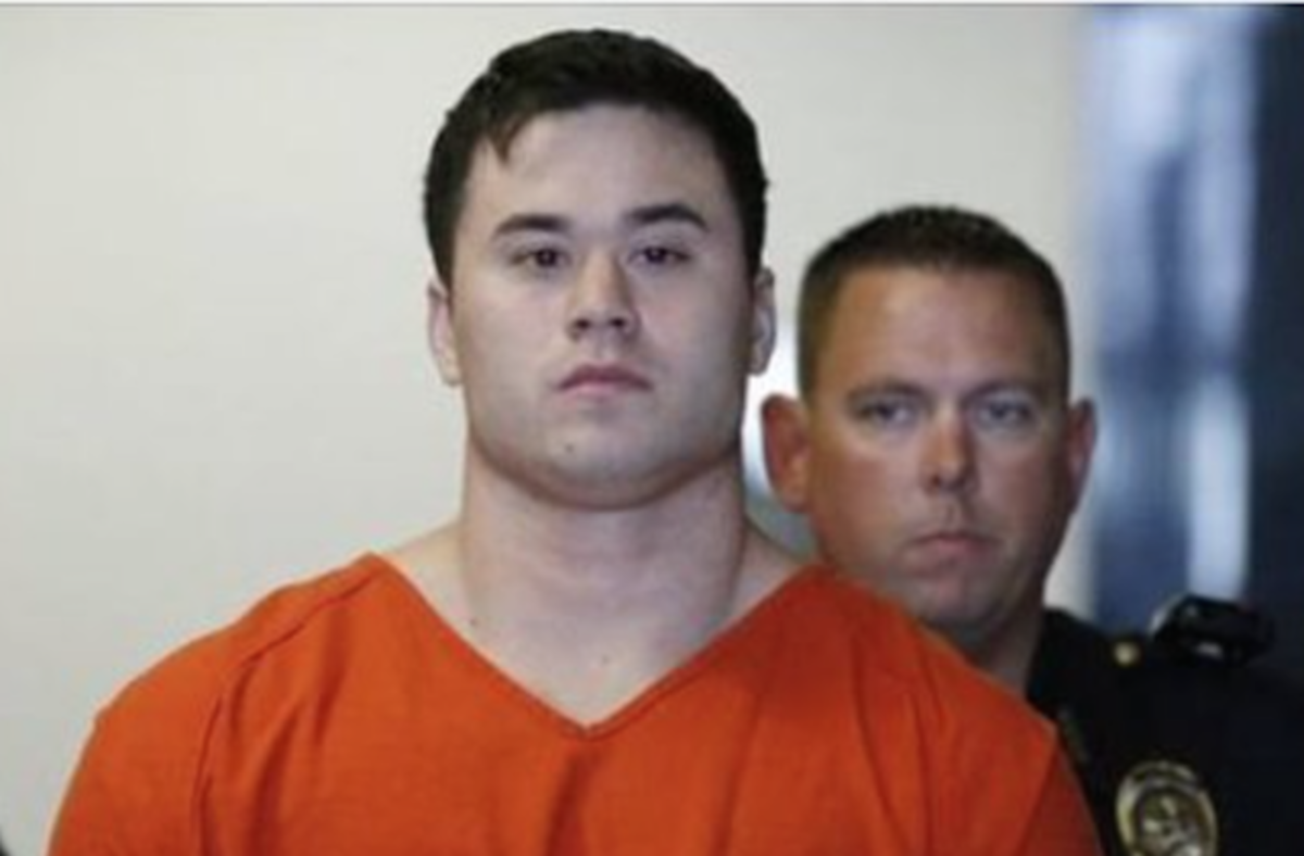 A screenshot of Daniel Holtzclaw appearing at his trial on Monday, November 2, 2015. (Photo: Twitter)