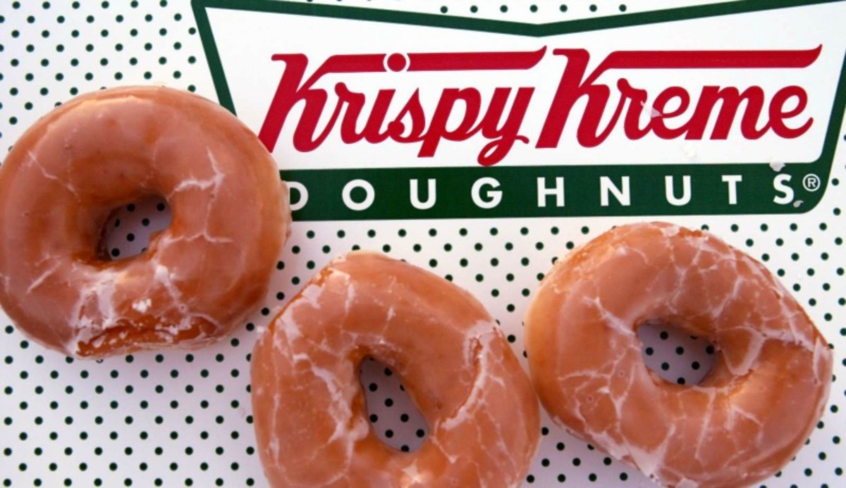 Glazed Krispy Kreme doughnuts certainly pack their share of sugar. (Photo: Joe Raedle/Getty Images)