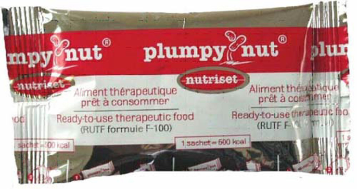 Plumpy'nut wrapper. (Photo: Wikimedia Commons)