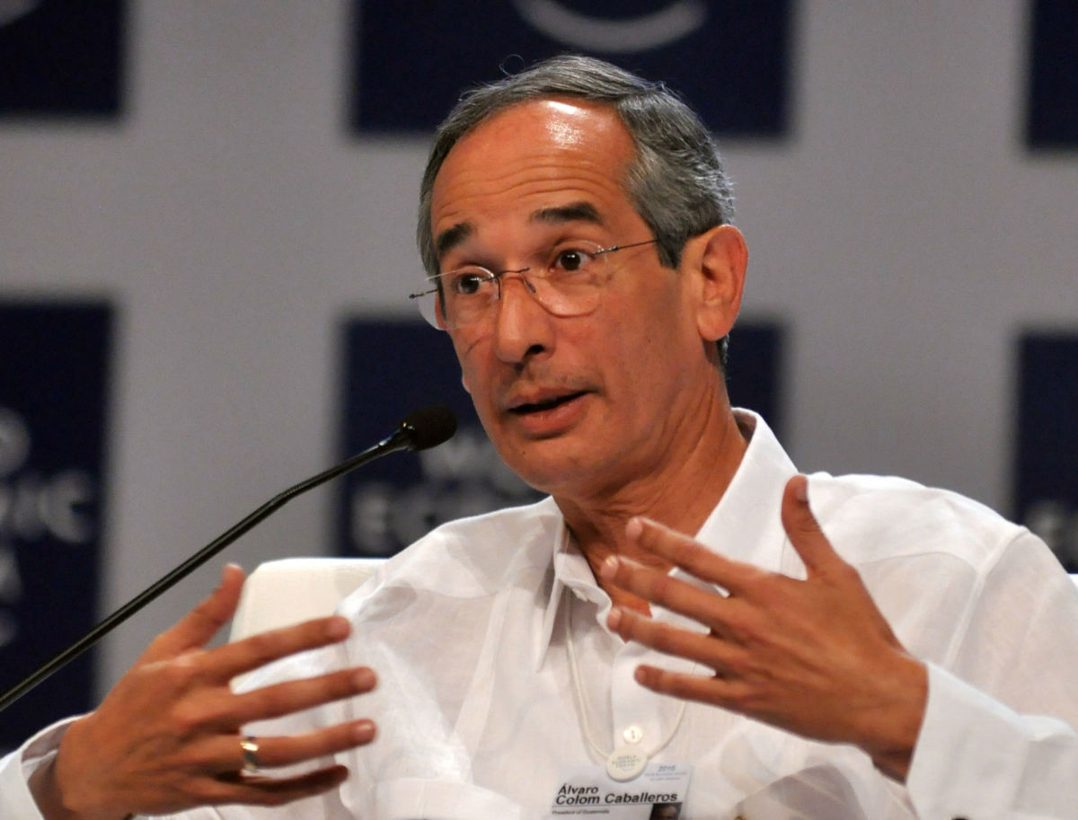 President of Guatemala Álvaro Colom has called the experiments "a crime against humanity." (Photo: World Economic Forum)