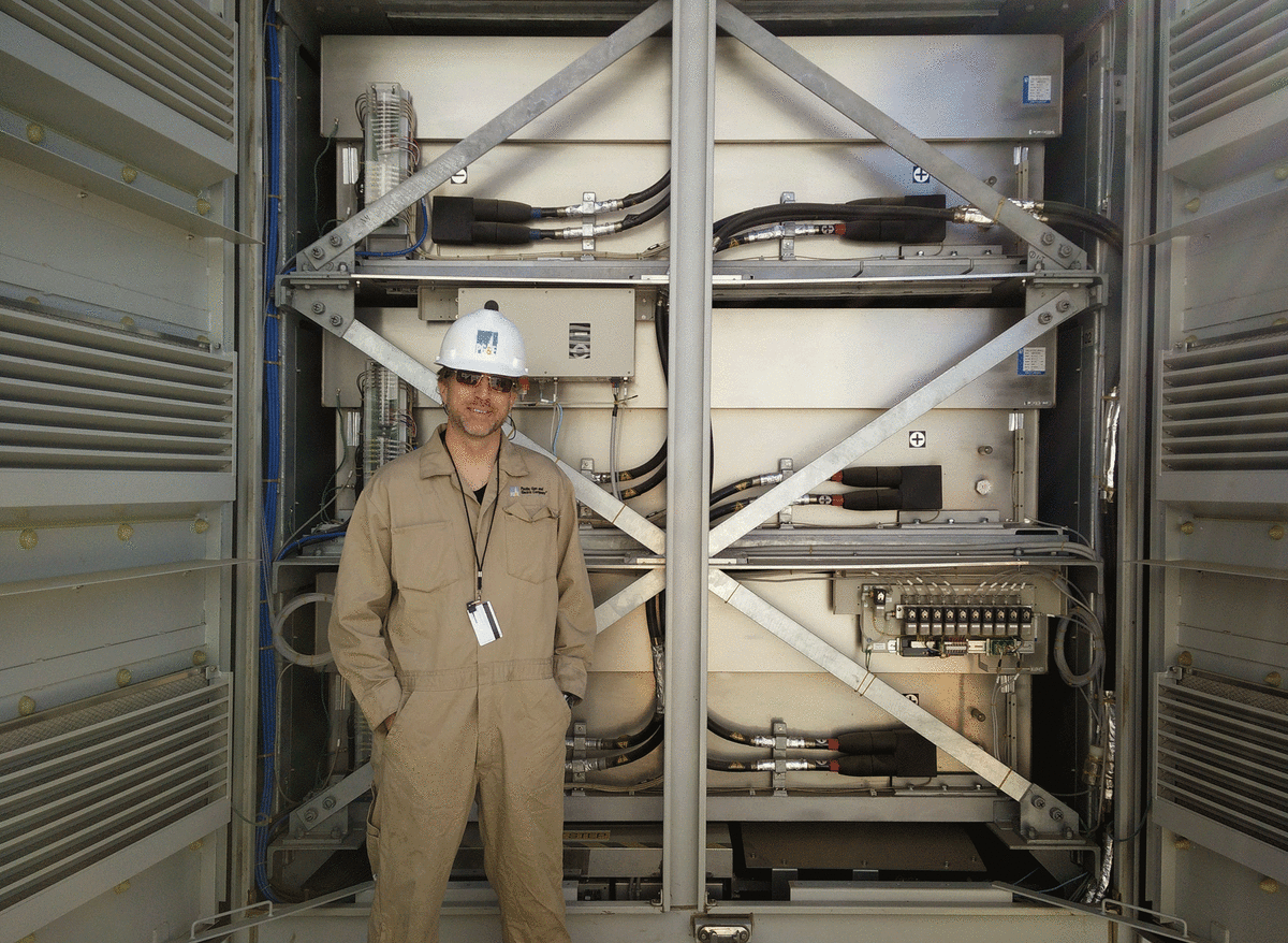 David Fribush, project manager for battery energy storage at Pacific Gas and Electric Company. (Photo: Sinduja Rangarajan)