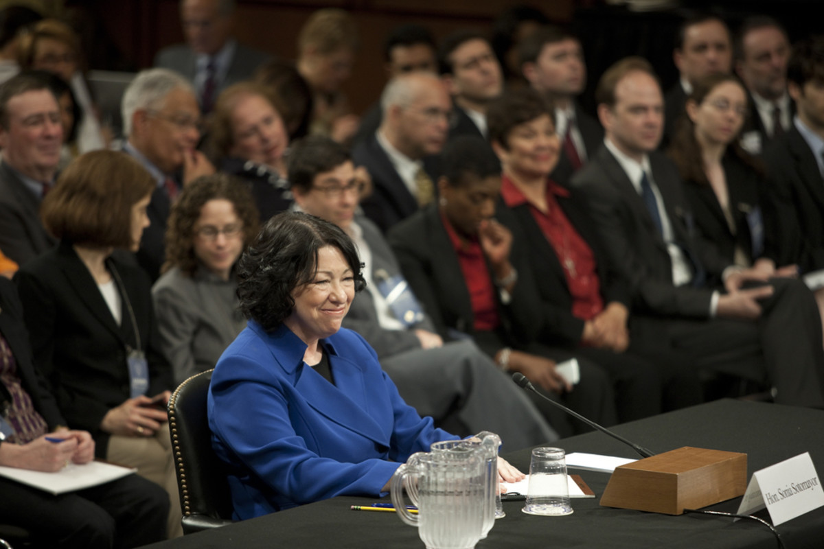 United States Supreme Court nominee hearing for Sonia Sotomayor on July 13, 2009, in Washington, D.C. (Photo: K2 images/Shutterstock)