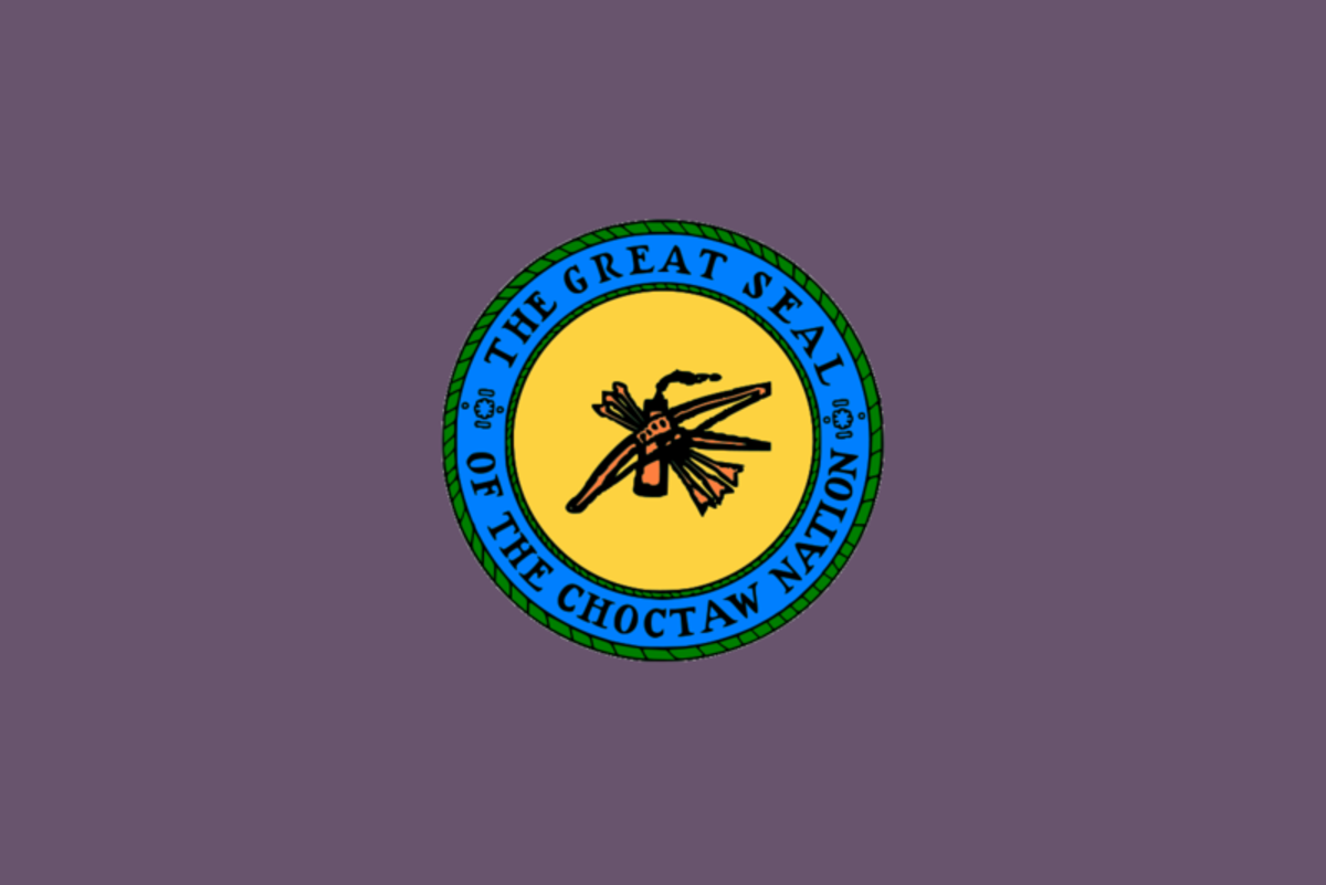 Choctaw Nation flag. (Photo: Porsche997SBS/Wikimedia Commons)