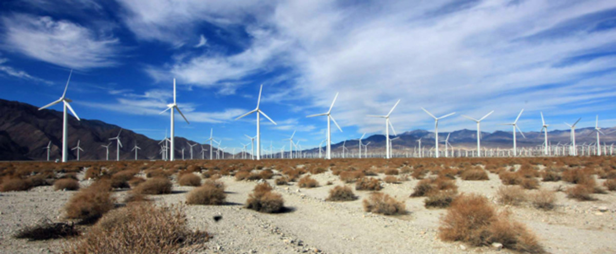 Wind farm. (Photo: Scott Flaherty/U.S. Fish and Wildlife Service)