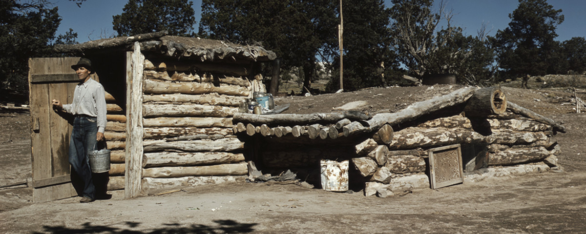 Dugout home from a homestead near Pie Town, New Mexico, 1940. (Photo: Public Domain)